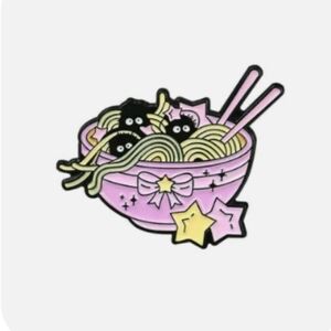 🍜👀 Spirited Away Soot Sprites in Noodles Pin 🥢